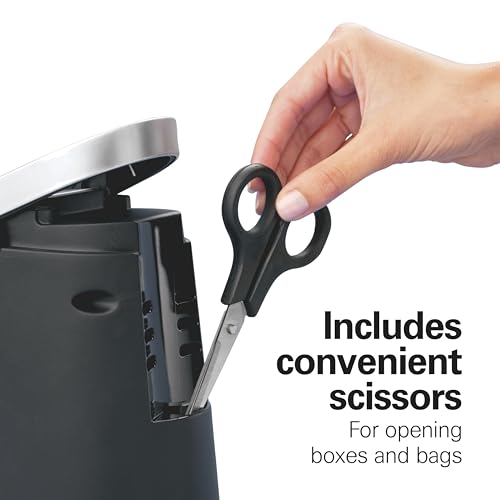 Hamilton Beach Smooth Touch Electric Can Opener with Easy Push Lever & Stainless Steel Scissors
