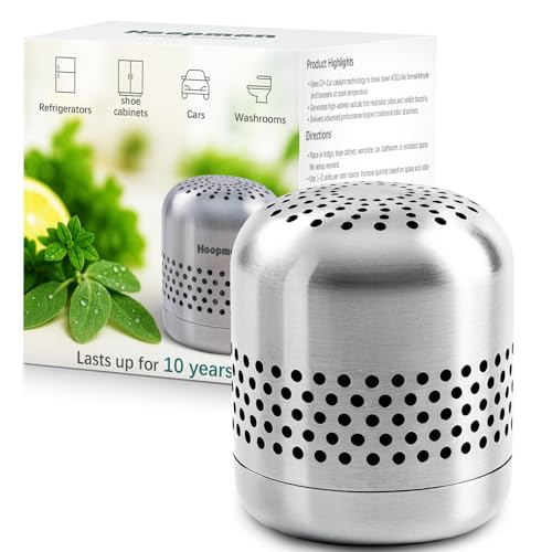 Hoopmon Refrigerator Deodorizer Pack of 2 - Up to 10 Years Odor Eliminator