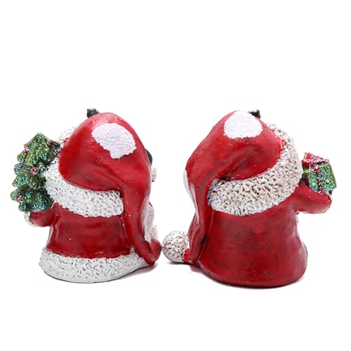 Hodao Christmas Elf Decorations Set - Unique Handcrafted Holiday Ornaments