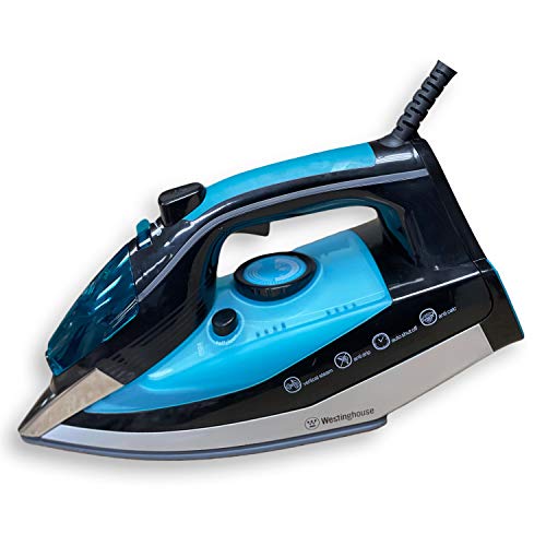 220V 2500W Travel Steam Iron with Auto Shut Off & Dual Zone Steam