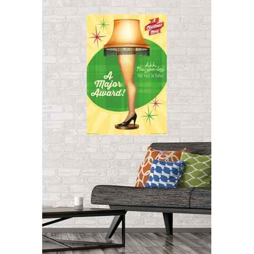 Trends International A Christmas Story - Lamp Wall Poster, 34L x 22.4W, Unframed Version