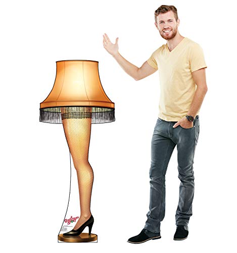 Christmas Story Cardboard People Leg Lamp Cardboard Cutout - 48 Inch