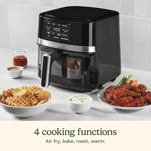 Cuisinart Air Fryer 4.5 Qt Window Model - 4 Cooking Functions & Presets