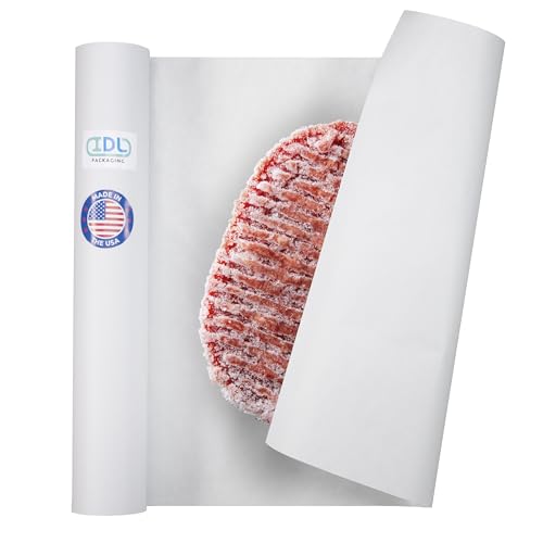 White Freezer Paper Roll 18" x 1800" (150 feet) - USA-made, IDL