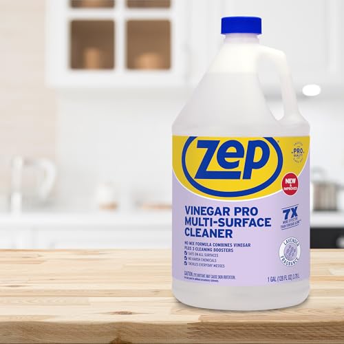 128 Fl Oz All-Purpose Cleaner with Vinegar - 4 Pack, Gentle Daily Use