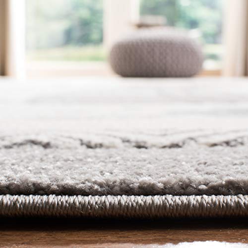 SAFAVIEH Carousel Kids Collection Accent Rug - 3'3" x 5'3", Ivory & Pink, Non-Shedding & Easy Care, Ideal for High Traffic Areas for Boys & Girls in Playroom, Nursery, Bedroom (CRK187A)