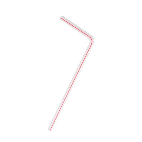 Flexible Bendy Straws 100ct, Bendable Straws, Hampton Distribution