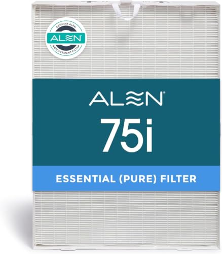 Alen 75i Pure Replacement HEPA Filter - Medical-Grade H13 True HEPA, Long-Lasting Air Purifier Filter