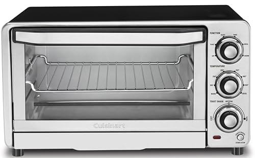 Cuisinart Toaster Oven Broiler, 1800W Countertop Design, 0.5 cu. ft.