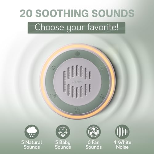 2-Pack White Noise Sound Machine for Office Privacy & Sleep - Calm Me