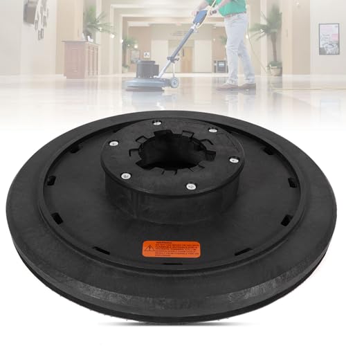 16-Inch Floor Buffer Pad Holder with Built-In 2 Inch Riser & Shower Holes - 2 Inch Raised Variation