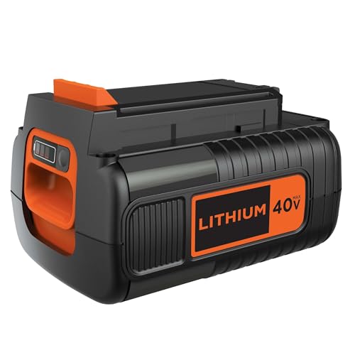 BLACK+DECKER 40V MAX Lithium-Ion Battery 1.5Ah - Compatible with Outdoor Tools