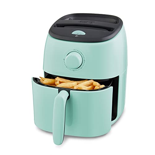Dash Tasti-Crisp 2.6 Qt Small Air Fryer - Aqua, Compact Countertop Oven for 1-2 People