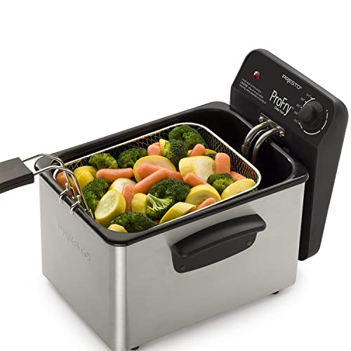 Deep Fryer with Stainless Steel Immersion Element - 8-Cup Capacity - Fryer Variation