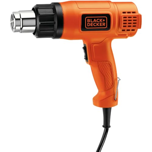 Black & Decker Heat Gun for Crafts - Dual Temperature Corded 1000°F, 1350W - One Size