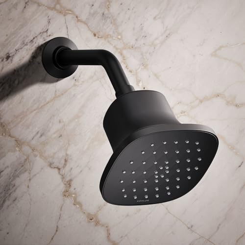 Kohler Cinq Square Single-Function Filtered Showerhead - 2.5 GPM Polished Chrome