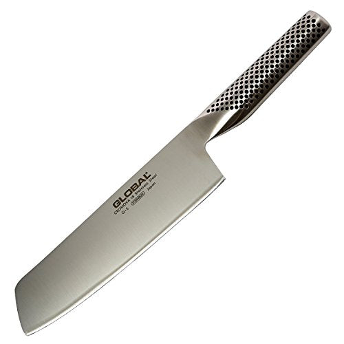 Global 7-Inch Vegetable Knife - Japanese Nakiri Style Kitchen Utensil