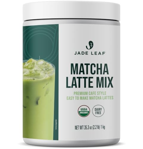 Jade Leaf Matcha Latte Mix Original Sweetened 35.3oz - Cafe-Style Green Tea Powder