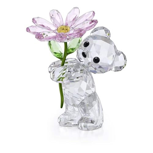 Swarovski Kris Bear with Daisy Decoration - A Daisy for You Variant