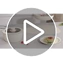 Ceramic Cookware Set with Detachable Handles - Non-Stick, Induction Safe, Oven & Dishwasher Friendly, 5 Pieces for RV & Camping