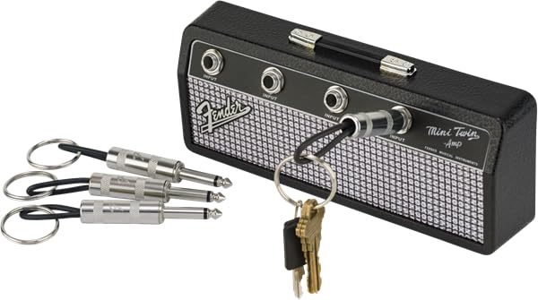 Fender Jack Keychain Rack - Music Lover Gift with Amp Parts
