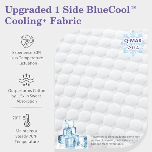 HOMELAB Queen Adjustable Memory Foam Pillows 2-Pack with Removable Cover – White, Cooling & Supportive