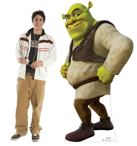Shrek Cardboard Cutout - Life-Size Cardboard Standee for Parties & Decor