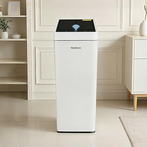 Geradivoxa 8 Gallon Touchless Kitchen Trash Can with Motion Sensor & Standard Variation