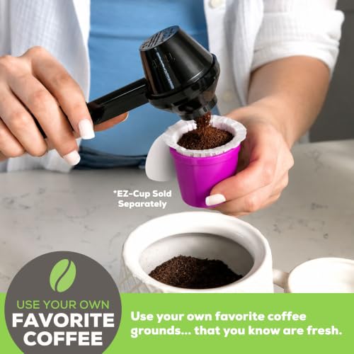 Reusable Coffee Filter with Lid for EZ-Cup - 300 Count (6 Packs of 50)
