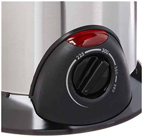 Presto 05470 Stainless Steel Deep Fryer 1 Liter - Compact Electric Kitchen Appliance