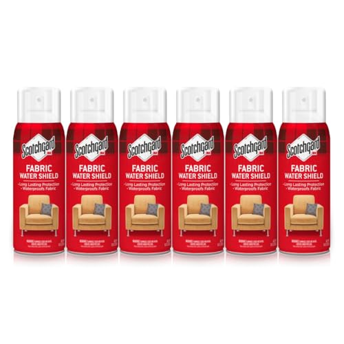 Scotchgard Fabric Water Shield Water Repellent Spray Pack of 6, 10 oz Cans