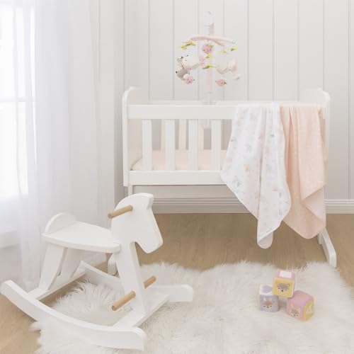 Living Textiles Ava Birds Baby Musical Mobile - Crib Toy & Nursery Decor