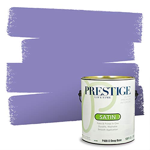 PRESTIGE Interior Paint and Primer in One, Fireworks, Satin, 1 Gallon