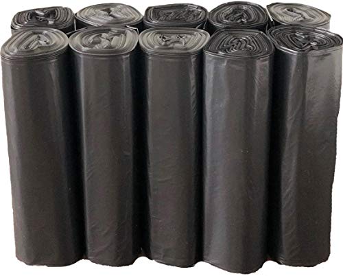 EcoStrong 33 Gallon Recyclable Trash Bags - 150 Count Bulk Black
