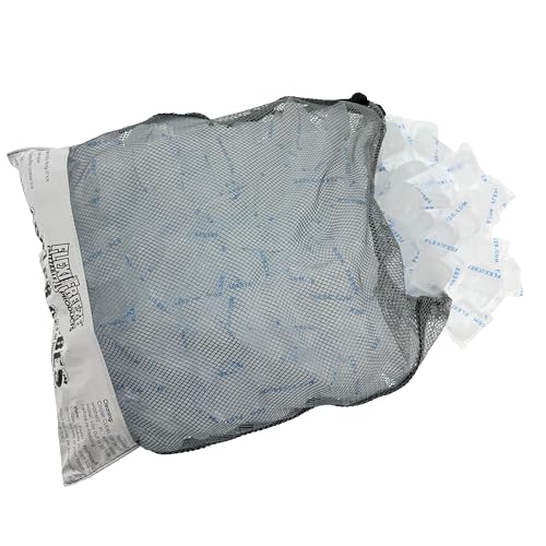 FlexiFreeze Reusable Ice Cubes 8 lb Bag for Coolers & Food Storage