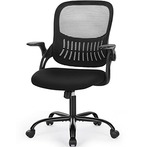 Ergonomic Office Desk Chair with Lumbar Support & Breathable Mesh