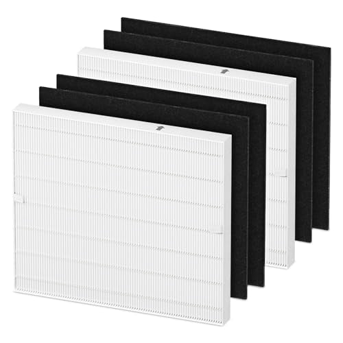Fil-fresh 2-Pack HEPA & Carbon Air Purifier Filters for Coway Airmega AP-1512HH, 1518R, 200M