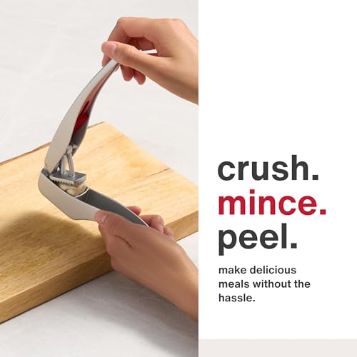 Zyliss Susi 3 Garlic Press Aluminum - Ergonomic Kitchen Tool with Nonstick Coating