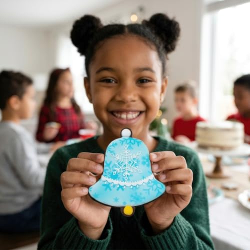Ann Clark Christmas Church Bell Cookie Cutter 3.75-inch, Food-Safe USA Made