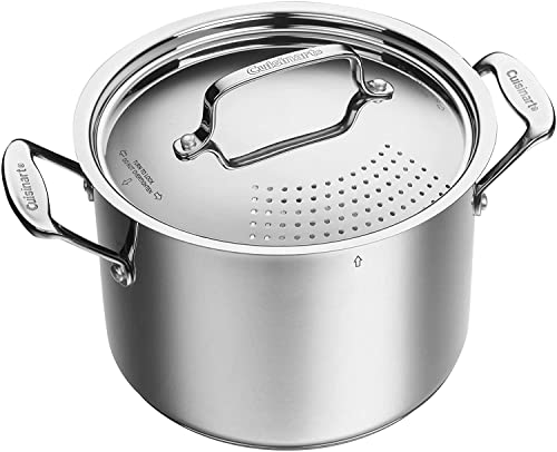 Cuisinart 766S-22 6.3 Qt. Stainless Steel Pasta Pot with Straining Cover