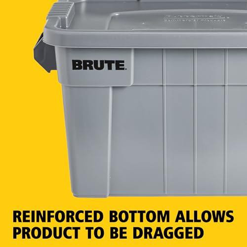 Rubbermaid Commercial Products Brute Tote Storage Container with