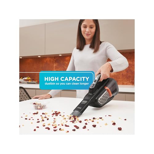 Portable Cordless Hand Vacuum Cleaner - Black+Decker 20V AdvancedClean+ (One Size)