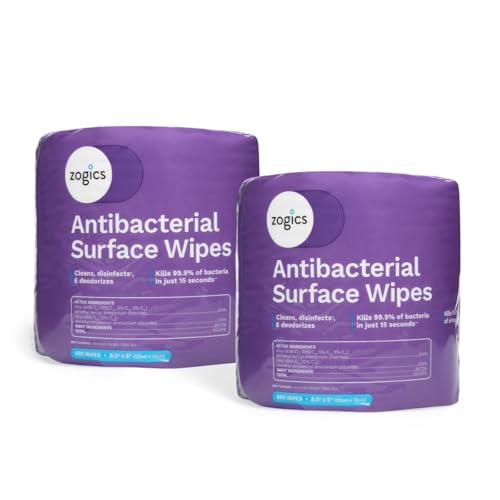 Disinfecting Wipes Bulk Pack - 2 Rolls, 1,600 Count | Antibacterial Surface Wipes with EPA Registration - Multi-Surface Sanitizer