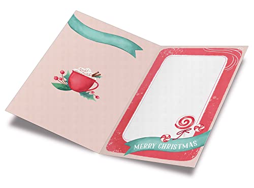 Niece Christmas Card - Eco-Friendly American Made Greeting Card with Envelope, 5x7.75 inches