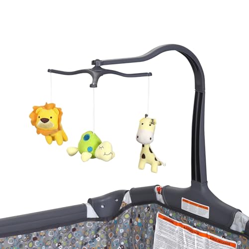Baby Trend Nursery Center Playard Tanzania - Portable Baby Playpen with Bassinet & Toys