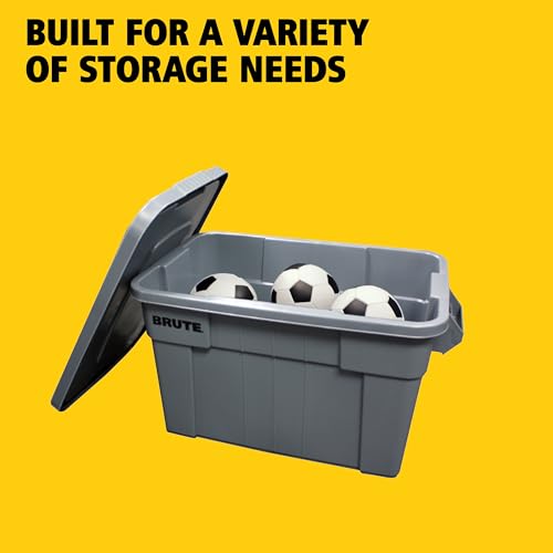 Rubbermaid Commercial Products Brute Tote Storage Container with