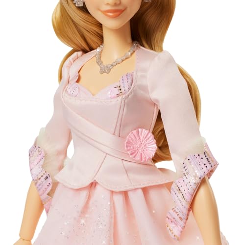 Mattel Glinda Doll from Wicked: For Good Collectible Fashion Toy with Removable Outfit
