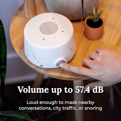 Yogasleep Dohm Classic White Noise Sound Machine 2 Pack - Soothing Fan Sounds, Sleep & Focus Therapy