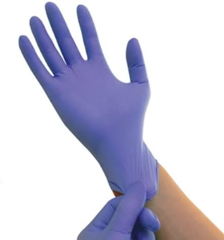MedPride Nitrile Exam Gloves - Powder-Free, Large, 100 Count | Pack of 10 for Superior Protection