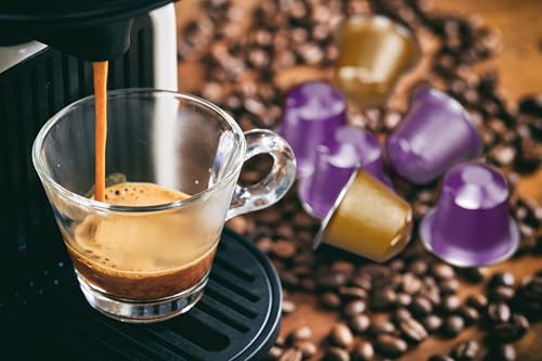 Intenso Coffee Pods for Nespresso Original Machine - 120 Count, Aluminum, Certified Espresso Blend - Variation: 120 Count